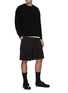 Figure View - Click To Enlarge - SOLID HOMME - Cashmere Zip Sweater