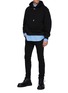 Figure View - Click To Enlarge - SOLID HOMME - Buckle Hoodie