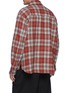 Back View - Click To Enlarge - SOLID HOMME - Multi-colour Check Shirt Jacket