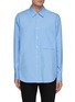 Main View - Click To Enlarge - SOLID HOMME - Plain Double Pocket Shirt