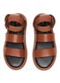 Detail View - Click To Enlarge - PROENZA SCHOULER - Double Strap Leather Sandals