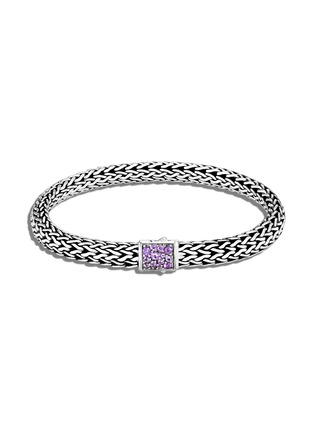 Main View - Click To Enlarge - JOHN HARDY - Classic Chain' birthstone amethyst sapphire sterling silver bracelet – February