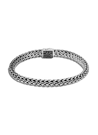 Figure View - Click To Enlarge - JOHN HARDY - Classic Chain' birthstone garnet sapphire sterling silver bracelet – January