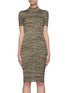 Main View - Click To Enlarge - PETAR PETROV - 'Electra' mottle silk knit bodycon dress