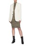 Figure View - Click To Enlarge - PETAR PETROV - 'Electra' mottle silk knit bodycon dress