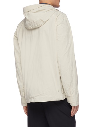 Back View - Click To Enlarge - NORSE PROJECTS - 'Ursand' packable hooded jacket