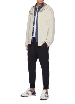 Figure View - Click To Enlarge - NORSE PROJECTS - 'Ursand' packable hooded jacket