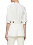 Back View - Click To Enlarge - PROENZA SCHOULER - Crepe belted top