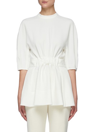 Main View - Click To Enlarge - PROENZA SCHOULER - Crepe belted top