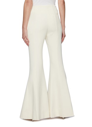 Back View - Click To Enlarge - PROENZA SCHOULER - Flared leg suiting pants