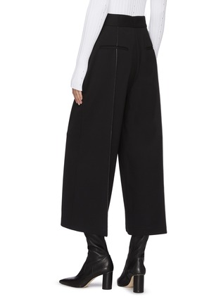 Back View - Click To Enlarge - PROENZA SCHOULER - Tailored wool culottes