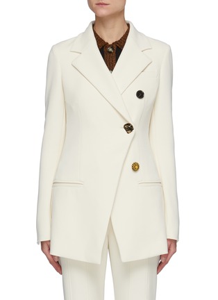 Main View - Click To Enlarge - PROENZA SCHOULER - Asymmetric Single Breasted Blazer