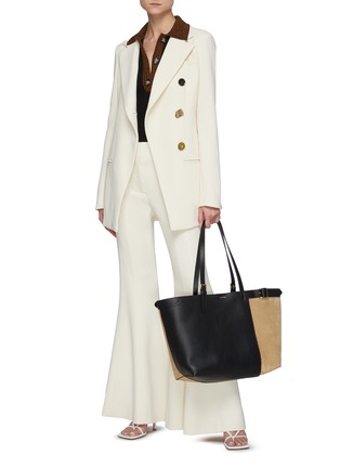 Figure View - Click To Enlarge - PROENZA SCHOULER - Asymmetric Single Breasted Blazer