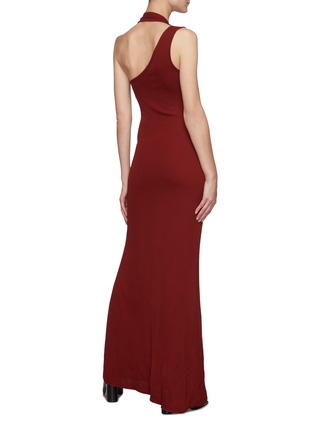 Back View - Click To Enlarge - PROENZA SCHOULER - Halter Crepe Jersey Maxi Dress