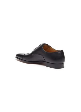  - MAGNANNI - Cap Toe 6-Eyelet Leather Oxford Shoes