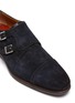 Detail View - Click To Enlarge - MAGNANNI - Suede Double Monk