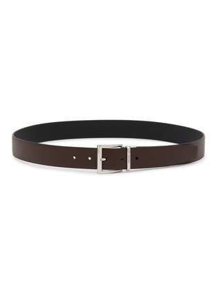 Detail View - Click To Enlarge - PRADA - Reversible Buckle Leather Belt