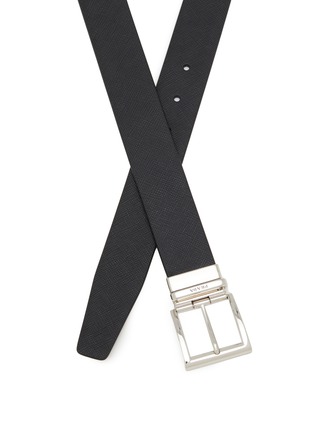 Detail View - Click To Enlarge - PRADA - Reversible Buckle Leather Belt