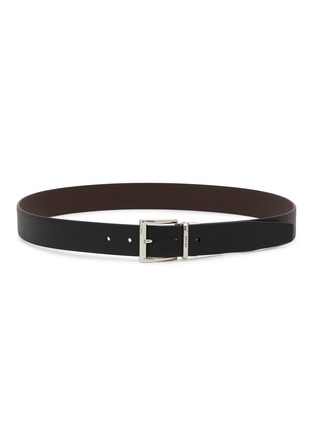 Main View - Click To Enlarge - PRADA - Reversible Buckle Leather Belt