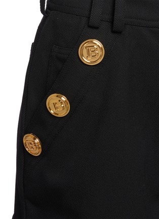  - BALMAIN - Button pocket tailored shorts