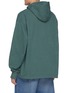 Back View - Click To Enlarge - ACNE STUDIOS - Logo Print Oversized Cotton Hoodie