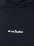  - ACNE STUDIOS - Logo Print Oversized Cotton Hoodie