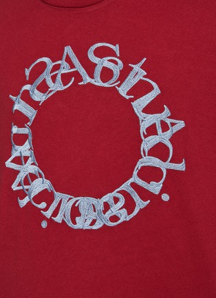  - ACNE STUDIOS - Circle Logo Embroidery T-shirt