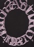 ACNE STUDIOS - Circle Black Logo Embroidery Cotton Crewneck Sweatshirt