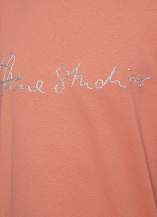  - ACNE STUDIOS - Logo Embroidery T-shirt