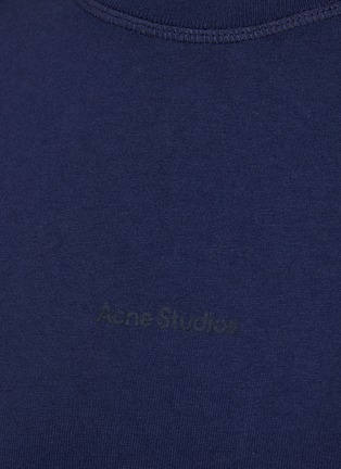  - ACNE STUDIOS - Logo Print Cotton T-shirt