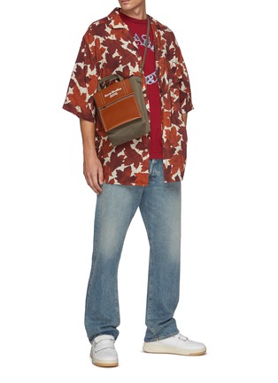 Figure View - Click To Enlarge - ACNE STUDIOS - Maple Leaf Print Shirt