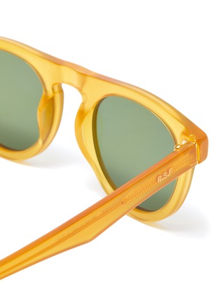 Detail View - Click To Enlarge - SUPER - 'Racer Sereno' Contrast Acetate Frame Sunglasses