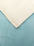 Detail View - Click To Enlarge - FRETTE - Bold Boudoir Pillowcase – Savage Beige/Turquoise