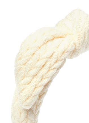 Detail View - Click To Enlarge - LELE SADOUGHI - Cable Knit Knot Kids Headband