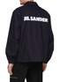 Back View - Click To Enlarge - JIL SANDER - Snap Buttoned Logo Coach Jacket