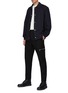 Figure View - Click To Enlarge - JIL SANDER - Creased Slim Serge Trousers