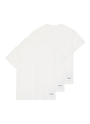 Main View - Click To Enlarge - JIL SANDER - Jil Sander+ Logo T-Shirt Pack Of 3
