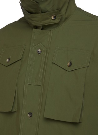  - JW ANDERSON - Patch pocket military tunic shirt