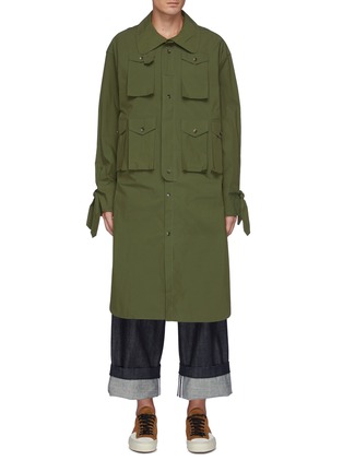 Main View - Click To Enlarge - JW ANDERSON - Patch pocket military tunic shirt