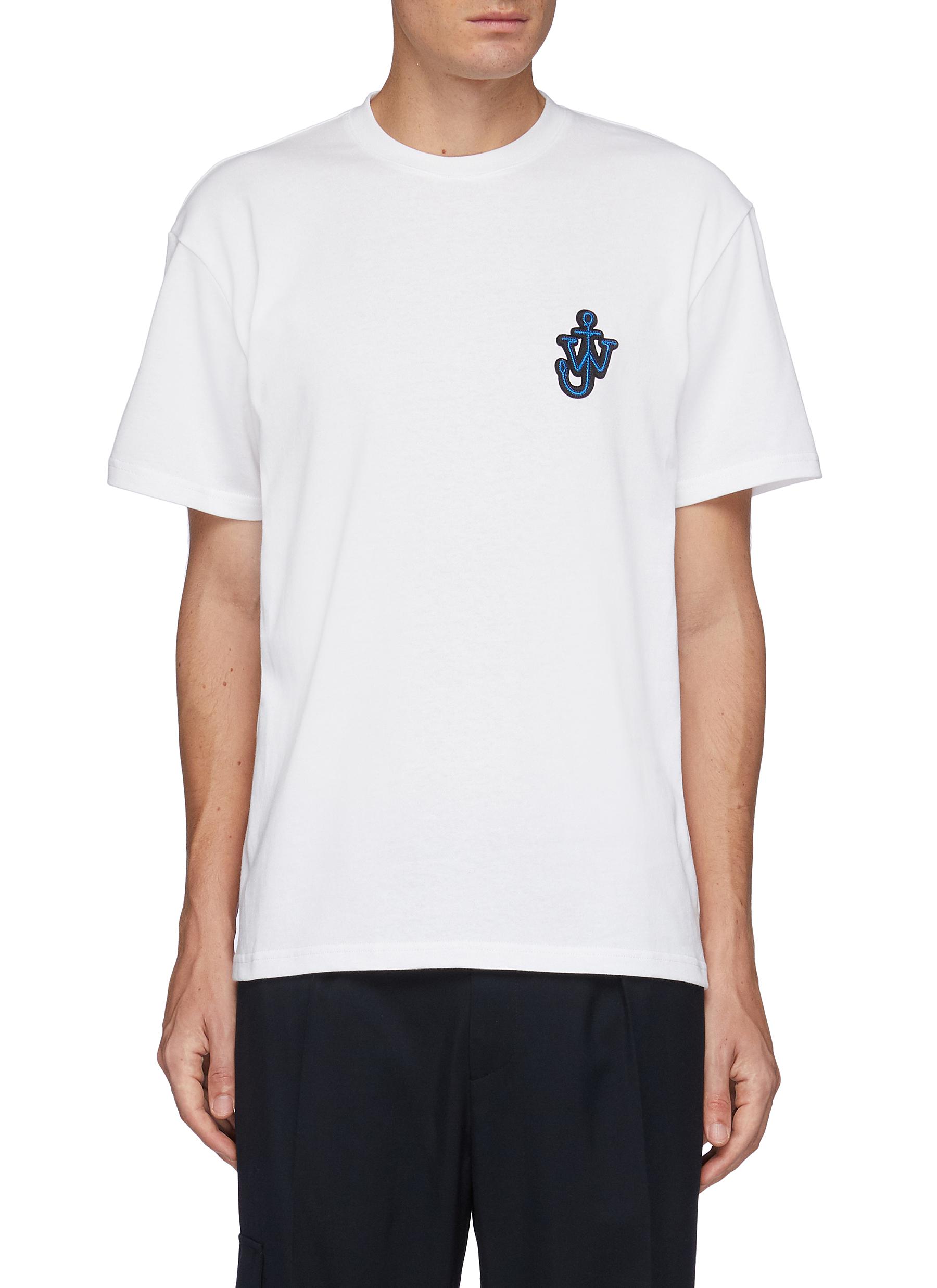 T shirt with anchor logo clearance