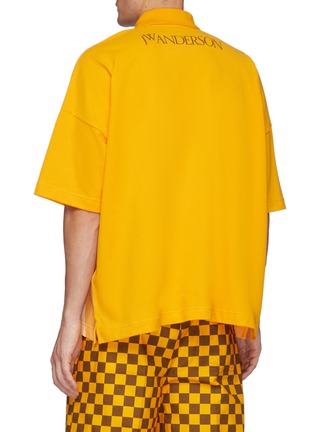 Back View - Click To Enlarge - JW ANDERSON - Butternut graphic print polo shirt