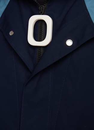  - JW ANDERSON - Ring Puller Coolourblock Cotton Parka
