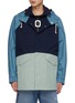 Main View - Click To Enlarge - JW ANDERSON - Ring Puller Coolourblock Cotton Parka