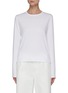 Main View - Click To Enlarge - THE ROW - Sherman' Cotton Long Sleeved Crewneck Top