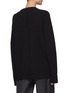 Back View - Click To Enlarge - THE ROW - Crewneck Wool Cashmere Blend Sweater