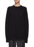 Main View - Click To Enlarge - THE ROW - Crewneck Wool Cashmere Blend Sweater
