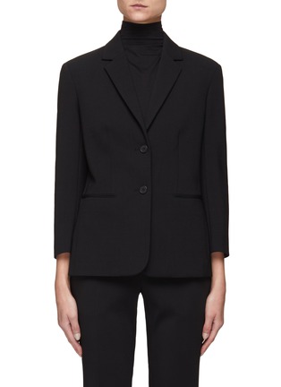 Main View - Click To Enlarge - THE ROW - Single-breast Wool Blend Blazer