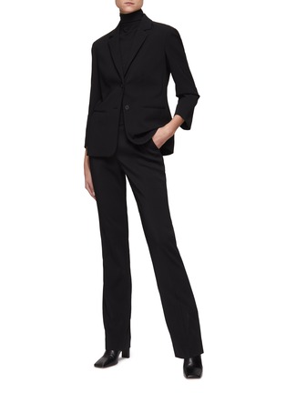 Figure View - Click To Enlarge - THE ROW - Single-breast Wool Blend Blazer