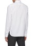 Back View - Click To Enlarge - NEIL BARRETT - Thunderbolt Print Concealed Placket Cotton Shirt