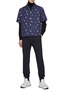 Figure View - Click To Enlarge - NEIL BARRETT - All Over Comic Styled Thunderbolt Print Cotton Short Sleeved Shirt